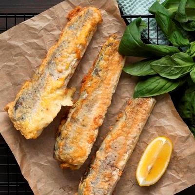 Навага жареная