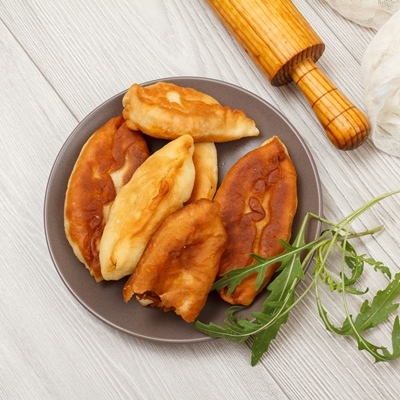 Постные пирожки с картошкой и грибами