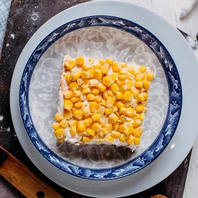 Постный салат «Мимоза»