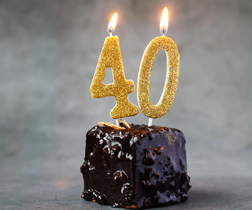 Сорок лет в обед