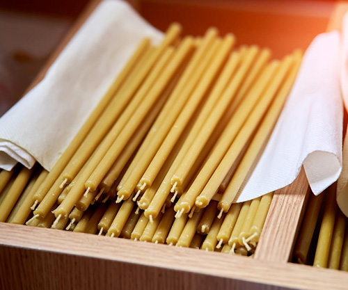 «Сретенские» свечи и чин их освящения