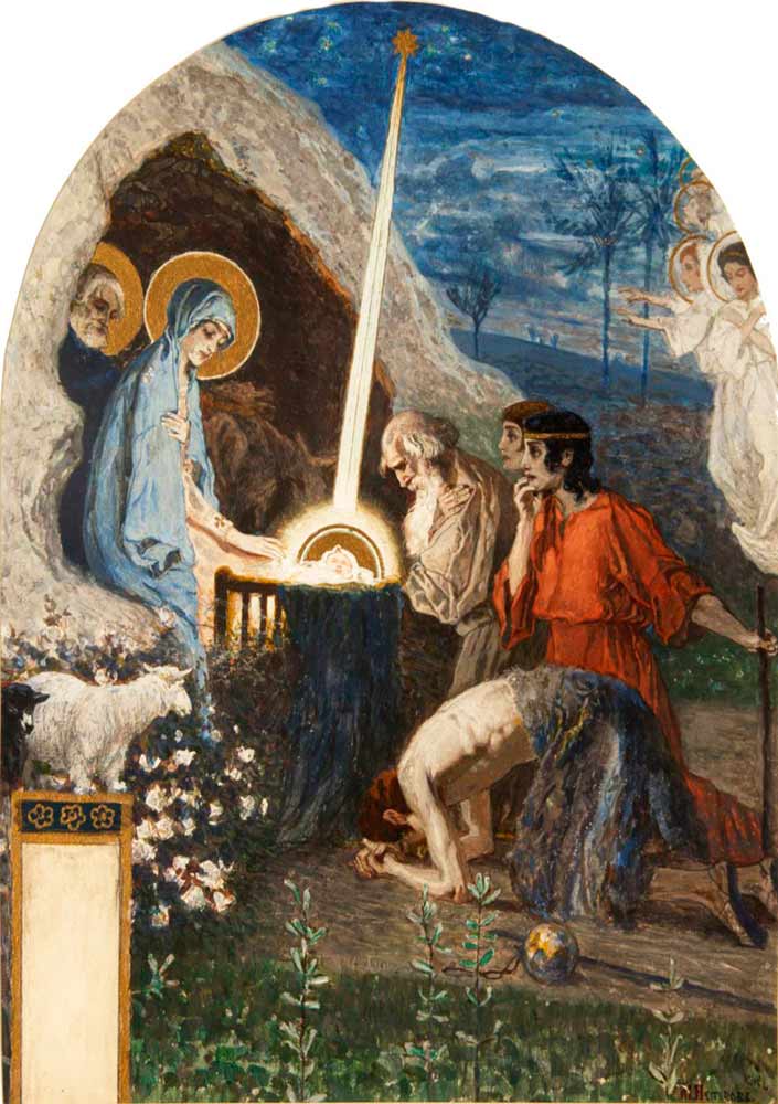 Рождество Христово в живописи XIX века 61