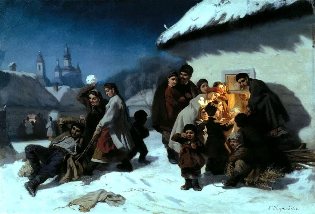 Рождество Христово в живописи XIX века 51