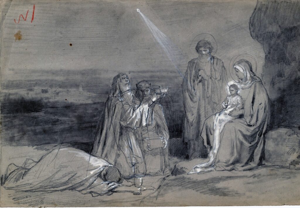 Рождество Христово в живописи XIX века 65