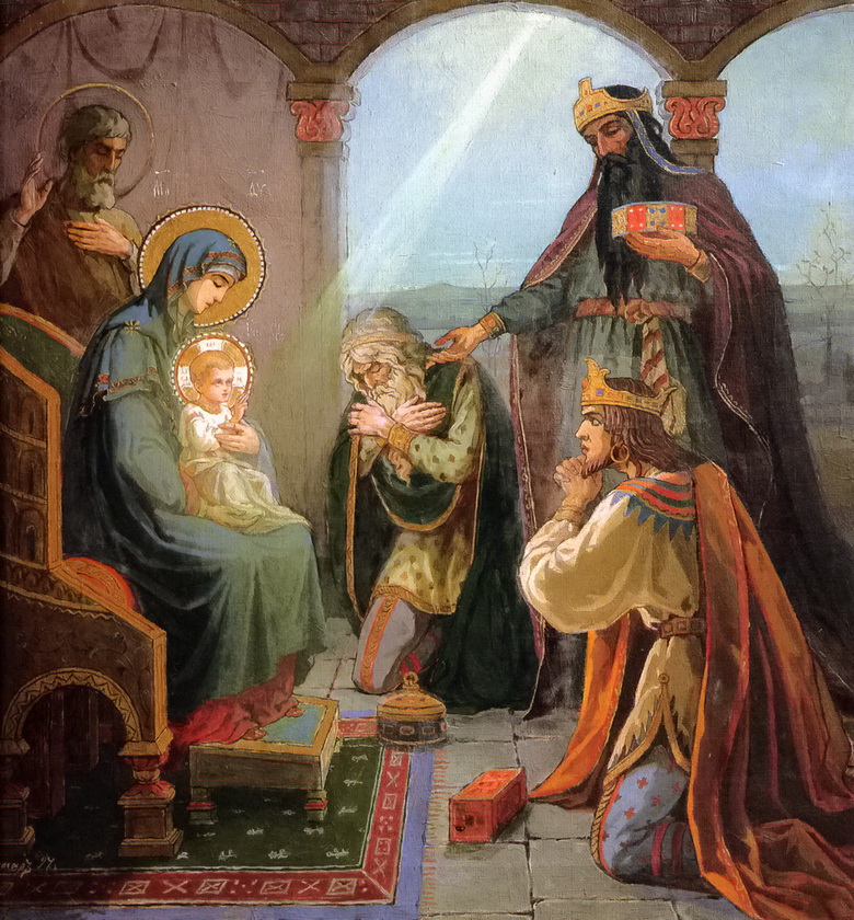 Рождество Христово в живописи XIX века 53