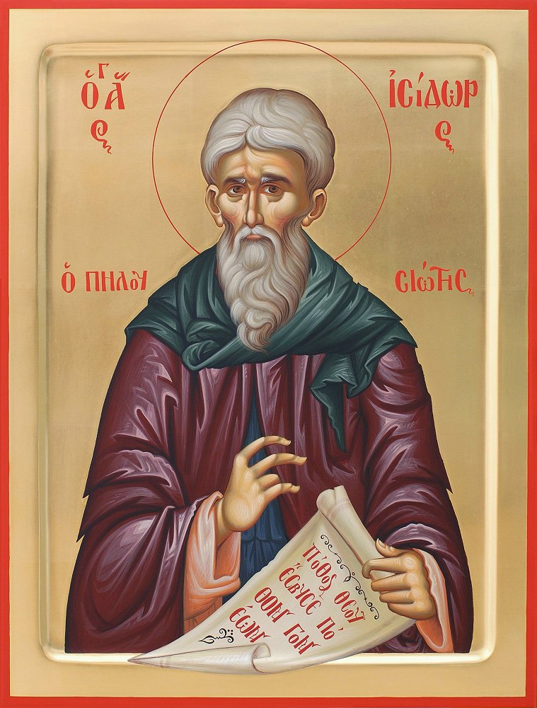 прп. Иси́дора Пелусиотского (ок. 436-440)