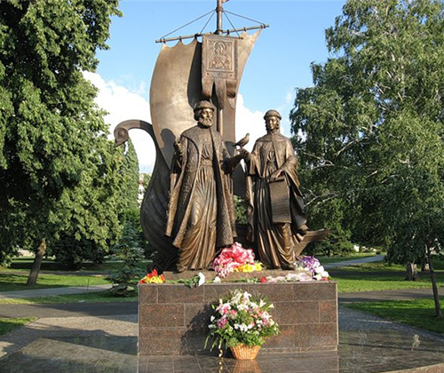 Памятник Св. Петру и Февронии, г. Екатеринбург