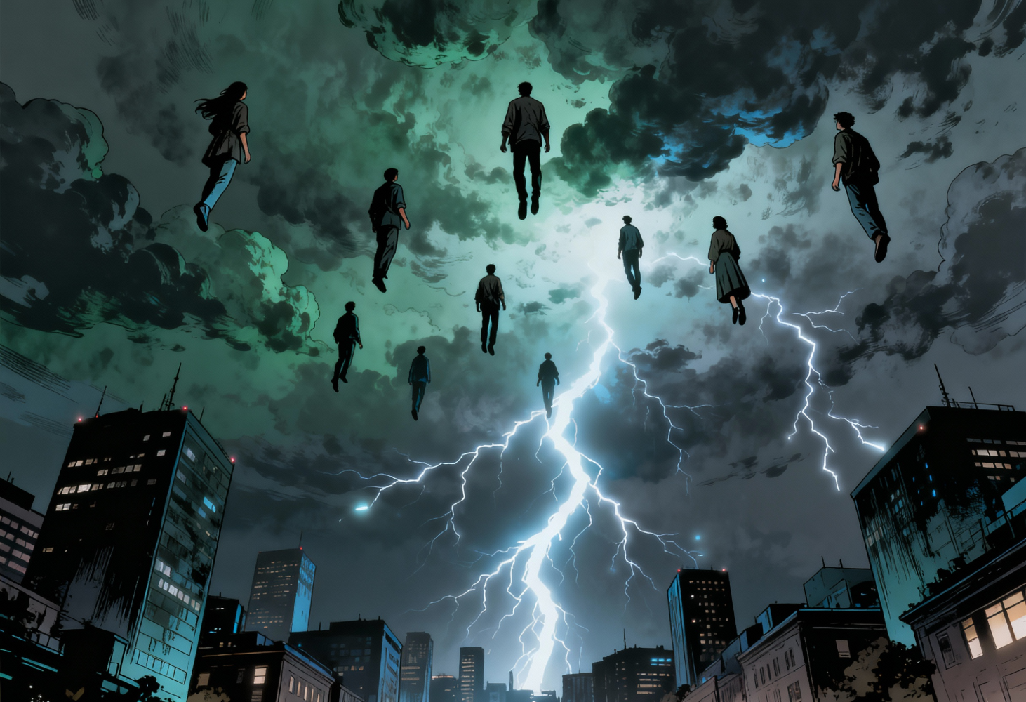 Диспенсационализм – Азбука веры freepik modern city at night people floating upward into c 6752 1 – Диспенсационализм