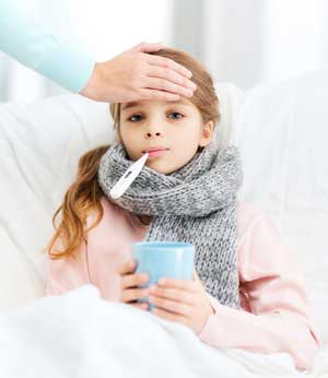 Сбивать температуру при гриппе опасно!